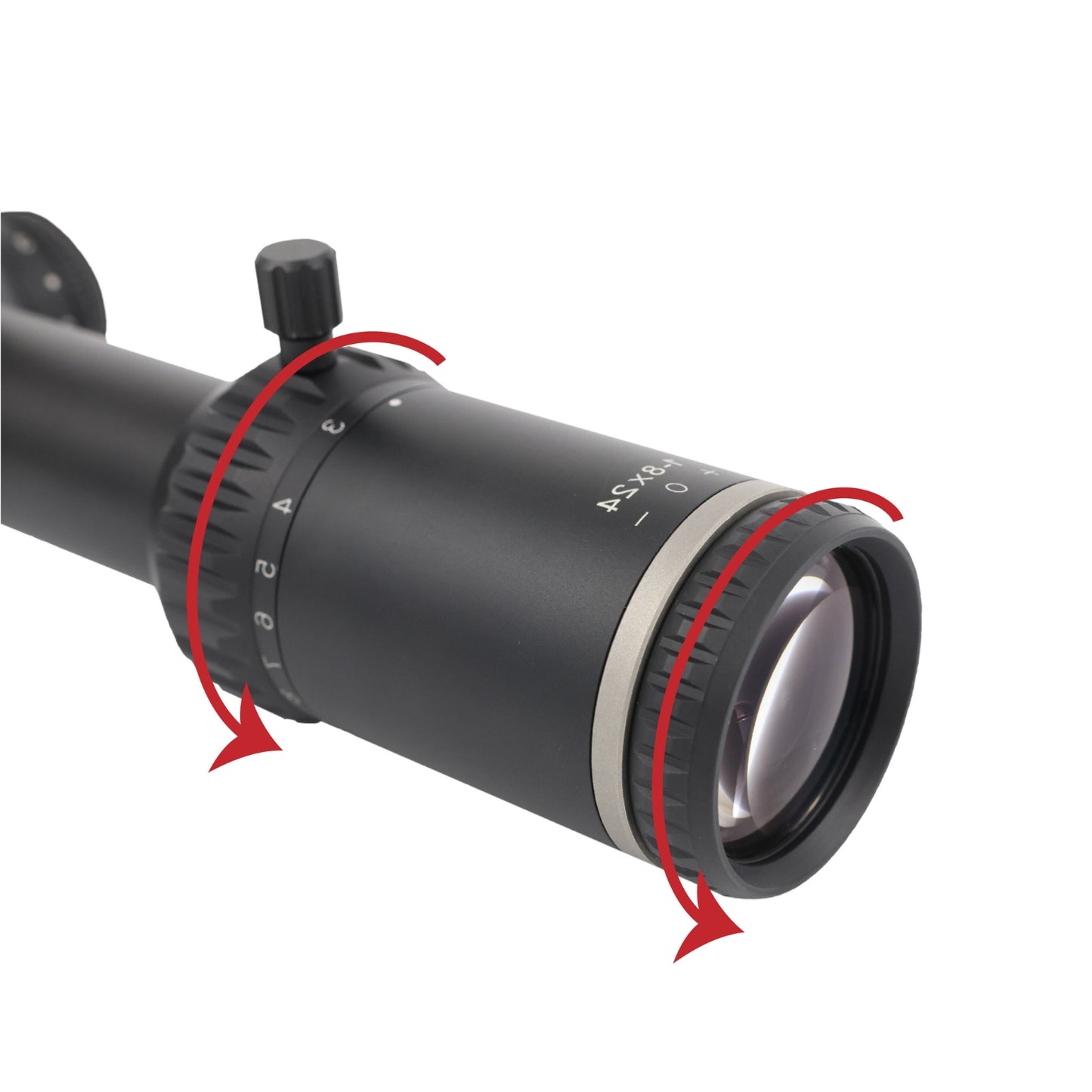 CUINFI 1-6x24 LPVO Rifle Scope – Illuminated Reticle, 30mm Tube, Tactical Optic for Hunting & Shooting, Waterproof, Fog-proof, Shockproof (273mm / 610g)