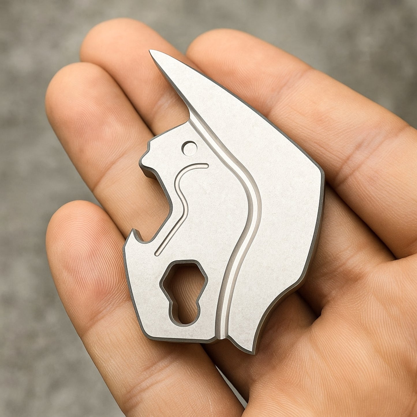 JEMade Titanium President EDC Pry-bar & Bottle-Opener