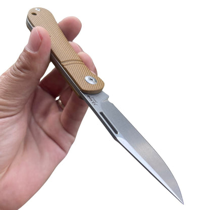 JEMade G10 Lanny's slip joint EDC pocket folding knife