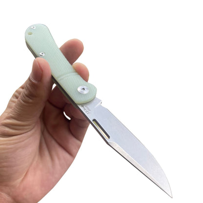 JEMade G10 Lanny's slip joint EDC pocket folding knife