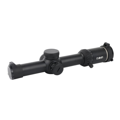 CUINFI 1-6x24 LPVO Rifle Scope – Illuminated Reticle, 30mm Tube, Tactical Optic for Hunting & Shooting, Waterproof, Fog-proof, Shockproof (273mm / 610g)