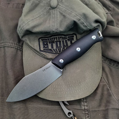 JE Made Antique-MUK Style Multi-task Outdoor Fixed Blade