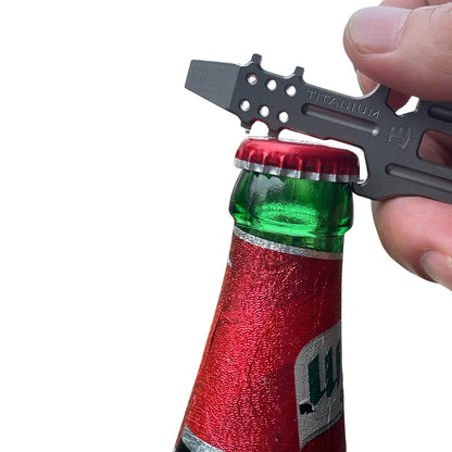 JEMade Titanium&14c28n Multi-functional Guitar EDC Prybar