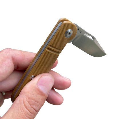 JEMade G10 Lanny's slip joint EDC pocket folding knife