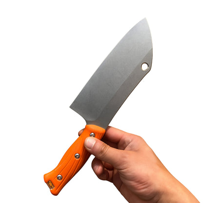 JEMade Premium Multi-task 12c27 Cleaver Fixed Blade G10 Handle with Kydex Sheath