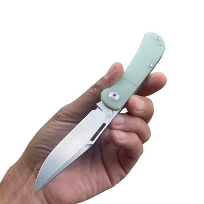 JEMade G10 Lanny's slip joint EDC pocket folding knife