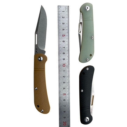 JEMade G10 Lanny's slip joint EDC pocket folding knife