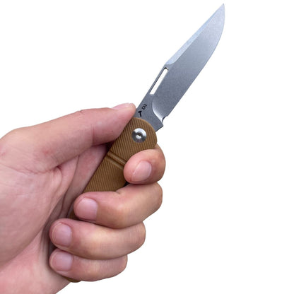 JEMade G10 Lanny's slip joint EDC pocket folding knife