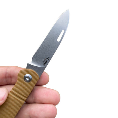 JEMade G10 Zulu's Slip Joint EDC Folding Pocket Knife