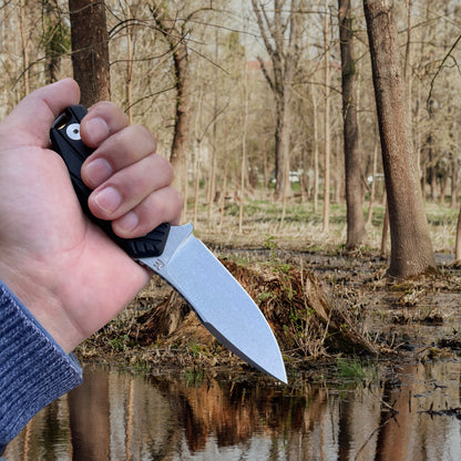 J.E Made Falcon III Fixed Blade Survival Knife ( 7Cr17MoV Blade)