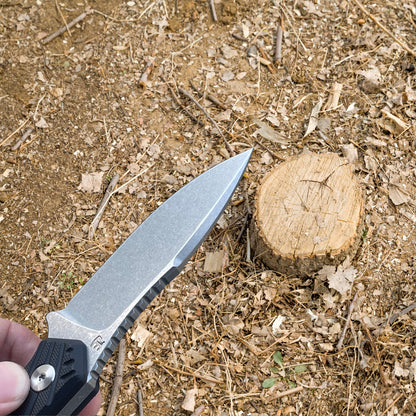 J.E Made Falcon III Fixed Blade Survival Knife ( 7Cr17MoV Blade)