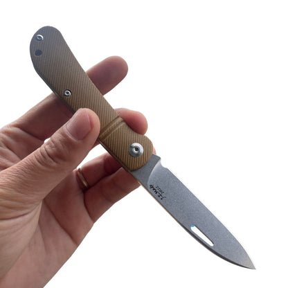 JEMade G10 Zulu's Slip Joint EDC Folding Pocket Knife