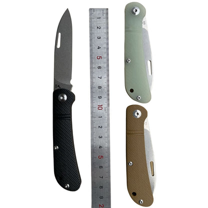 JEMade G10 Zulu's Slip Joint EDC Folding Pocket Knife