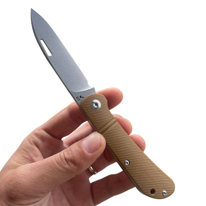 JEMade G10 Zulu's Slip Joint EDC Folding Pocket Knife