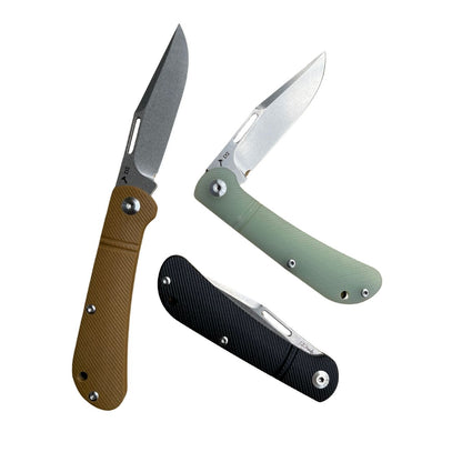 JEMade G10 Lanny's slip joint EDC pocket folding knife