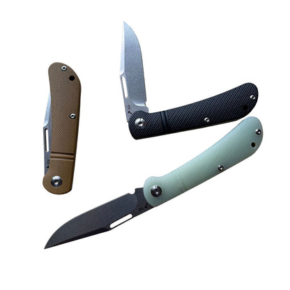 JEMade G10 Lanny's slip joint EDC pocket folding knife